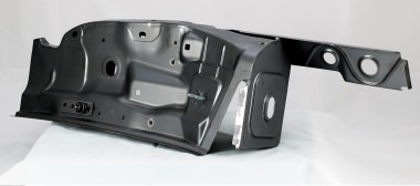 an OEM part, equipped on a car door, certificated by TS 16949 standard  